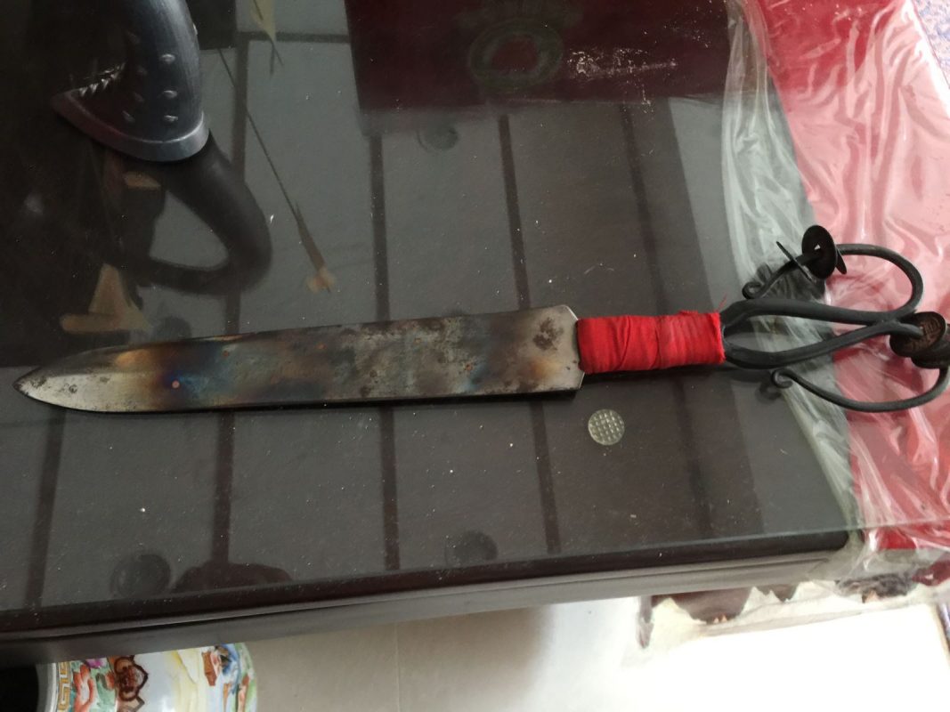 師刀。（圖／全國宗教資訊網）