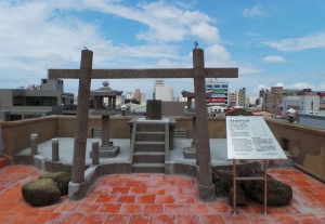 林百貨頂樓的「末廣社」。(圖/翻攝自林百貨官方網站)