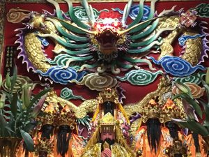 北投鎮安宮三府王爺。（圖／記者黃彥昇攝）