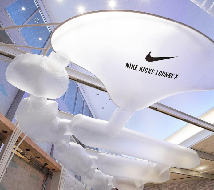 全新Nike Kicks Lounge X 於新光三越信義新天地A11館盛大開幕。圖＠Nike Kicks Lounge X 信義 A11臉書