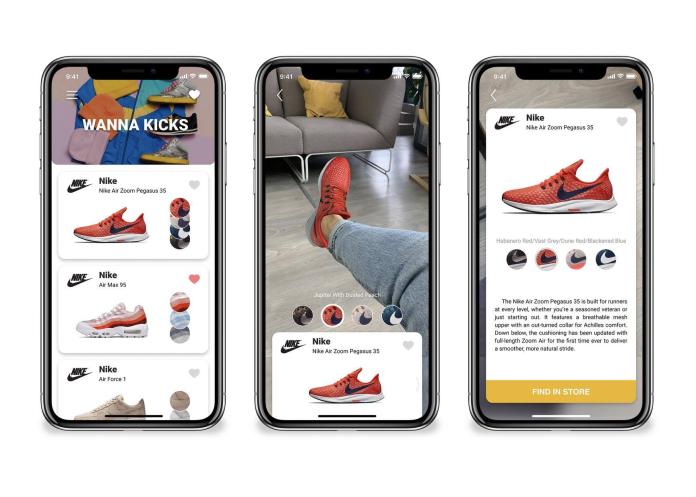 遠端試鞋 最新App透過AR技術虛擬試穿
