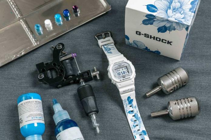 為了迎接2019豬年春節的到來，G-Shock這次找上了台灣知名刺青師「Kubrick」一同推出了豬年限定錶款。圖＠G-Shock