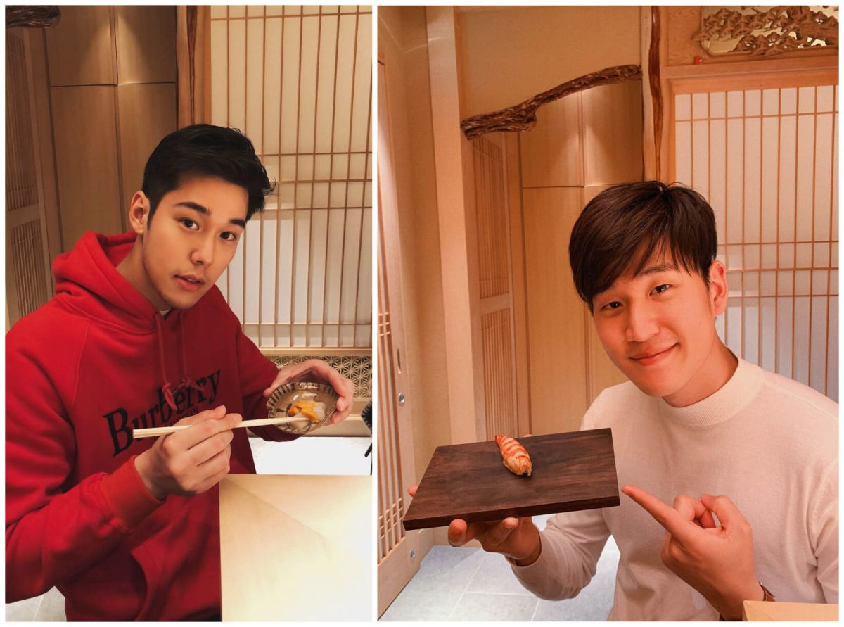 ▲周興哲（右）、周予天一家人去東京家族旅行。（圖／索尼音樂提供）
