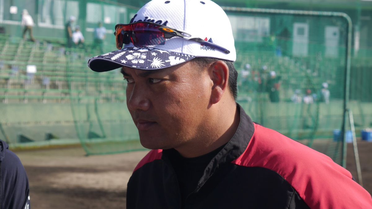 井口資仁（圖／吳政紘攝）