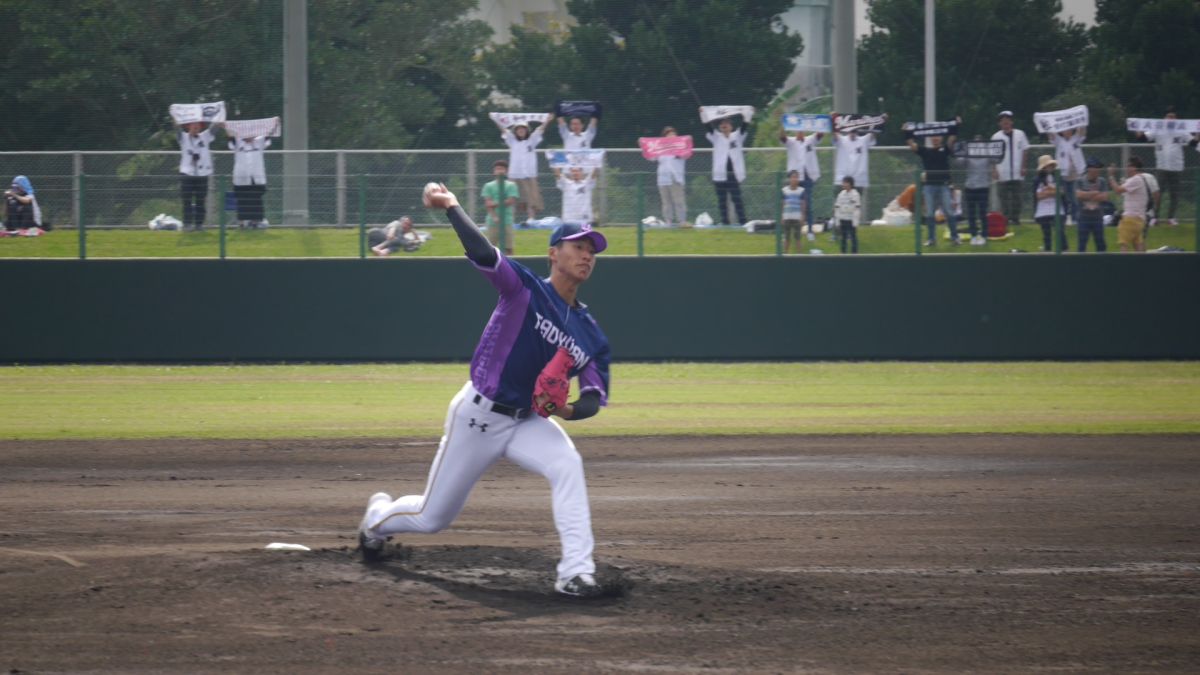 翁瑋均先發。（圖／吳政紘攝）