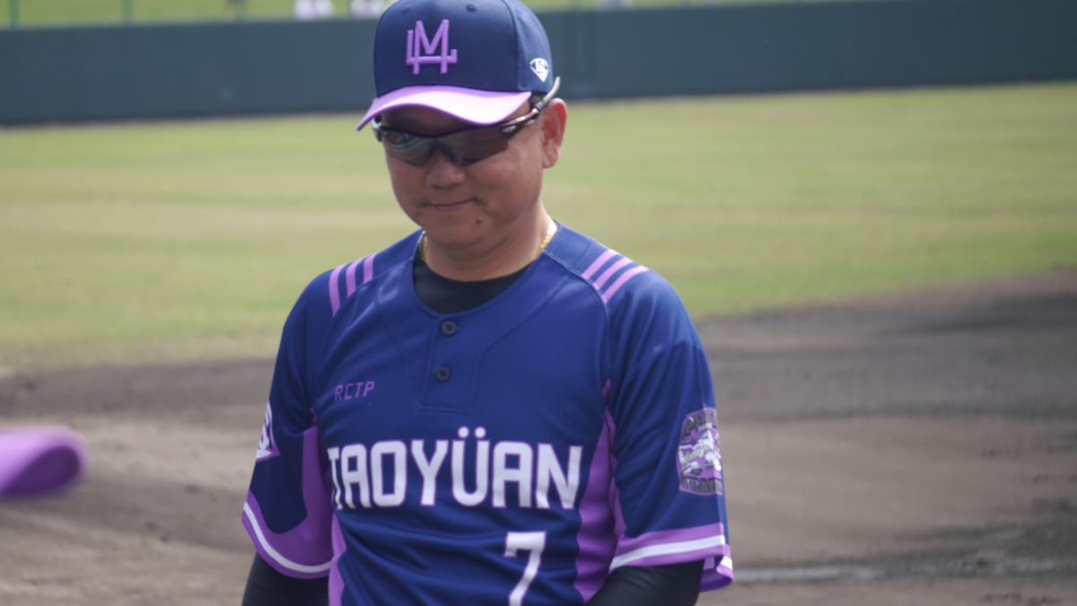 洪一中總教練。（圖／吳政紘攝）