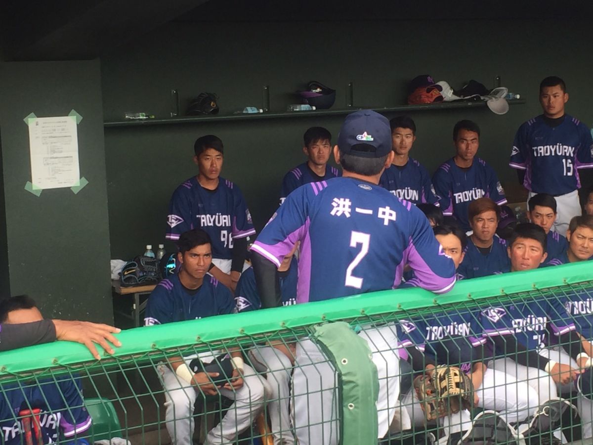 猿隊總教練洪一中。（圖／吳政紘攝）