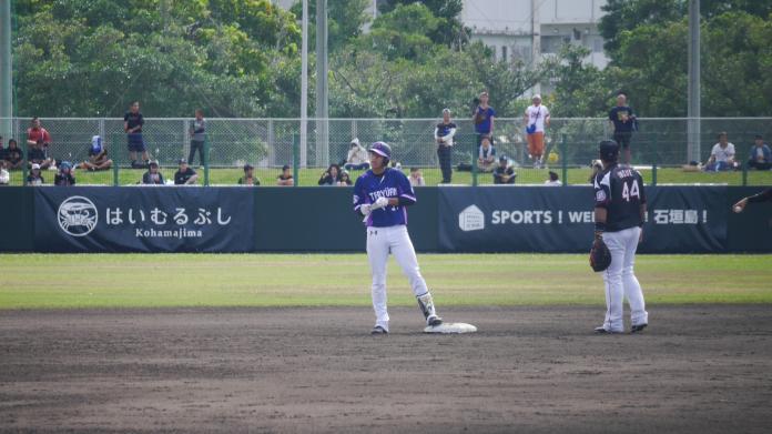林立敲出四支安打。（圖／吳政紘攝）