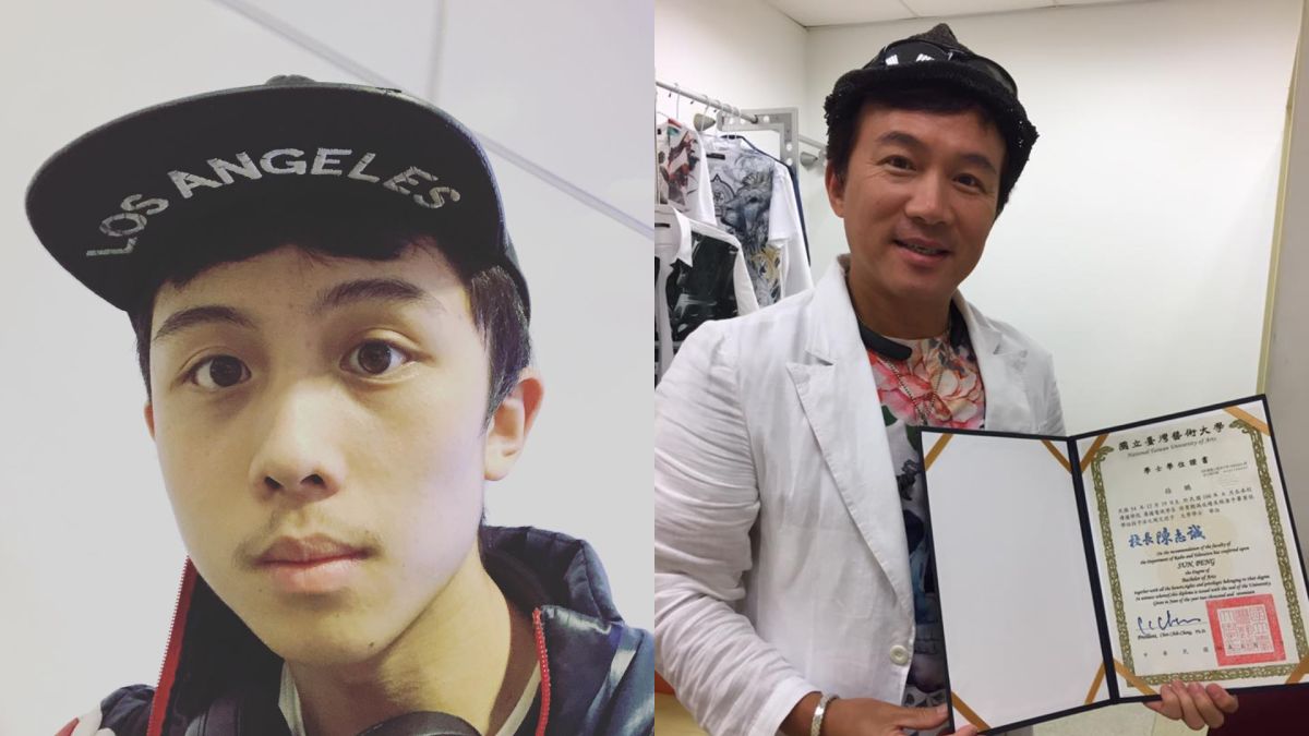 ▲孫鵬（右）為了孫安佐將到能仁家商擔任老師。（圖／IG、臉書）