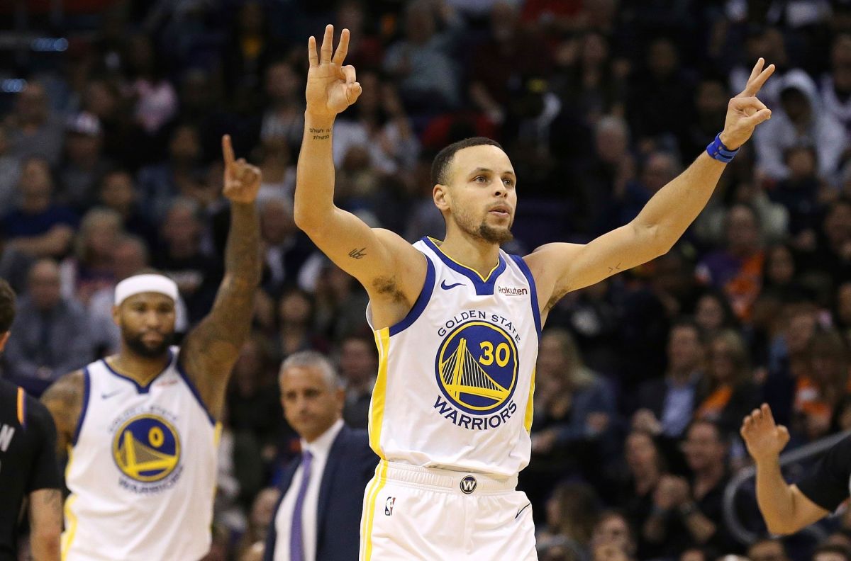  Stephen Curry 。（圖／美聯社／達志影像）