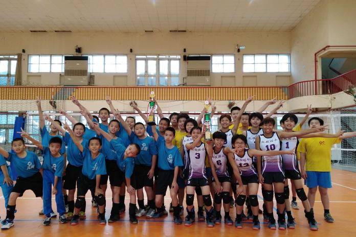 北辰國小排球隊　全國男女排奪雙亞
