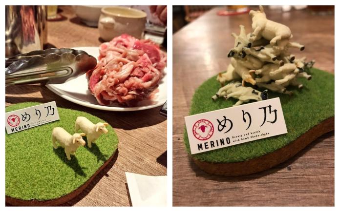 ▲日本吃到飽餐廳推出新服務，隨肉送上動物模型，讓客人可以看見自己吃下的成果。（圖／翻攝自推特）