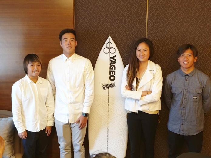 國巨贊助台灣衝浪選手　目標打進亞洲排名前2
