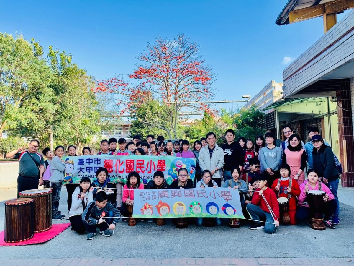 ▲二林鎮廣興國小香草主題課程經營有成，台中巿大甲區德化國小35位師生跨縣前來體驗。（圖／記者陳雅芳攝，2019.02.13）