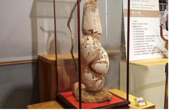 江宗慶葫蘆情個展　北港工藝坊展覽