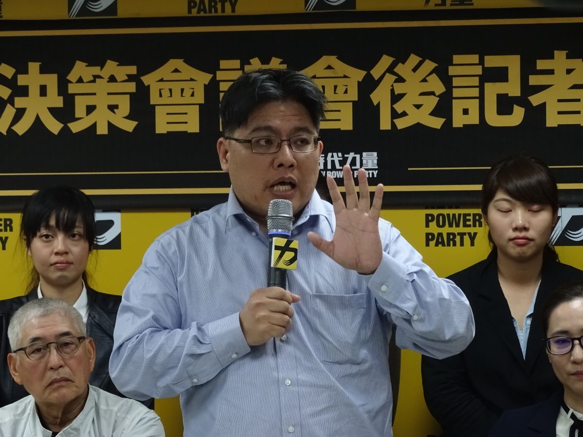 ▲新竹市黨部主委、律師邱顯智接任時代力量黨主席（圖／記者呂炯昌攝, 2019.2.15）