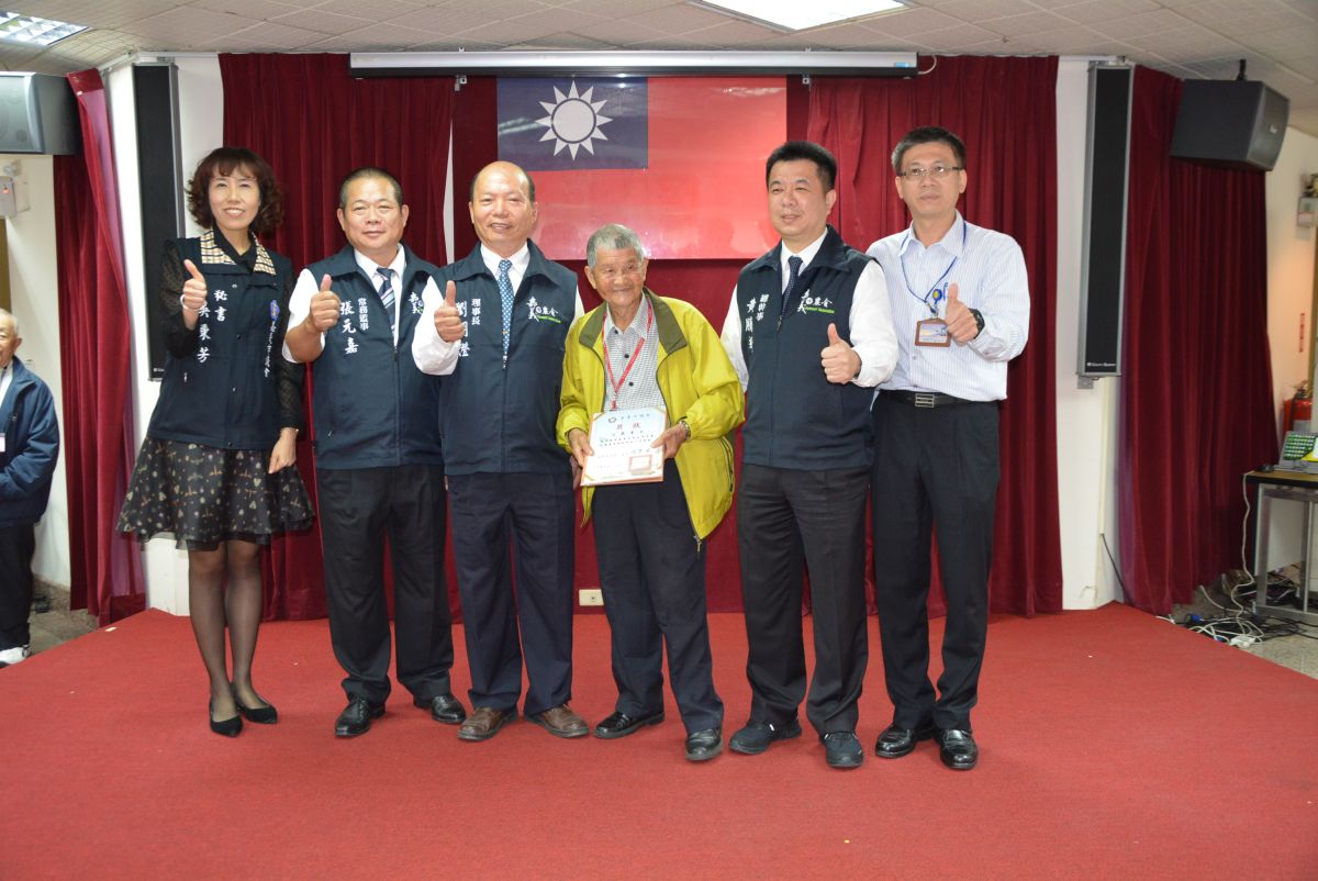 ▲嘉義市農會表揚93歲資深老農江萬生。（圖／記者郭政隆攝2019.2.15）