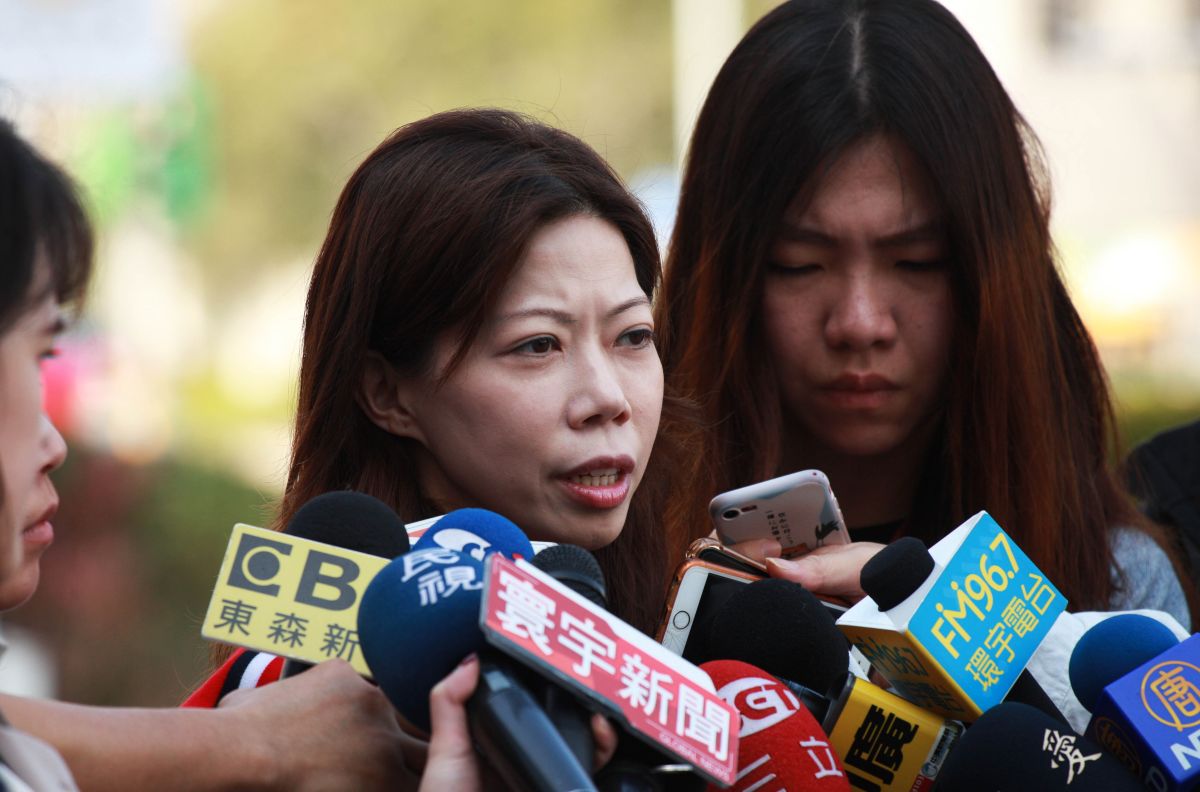 ▲李信燕提醒未來有意與資方進行協商的團體，「直播是一件非常危險的事情」。（圖／記者李春台攝, 2019.02.15）