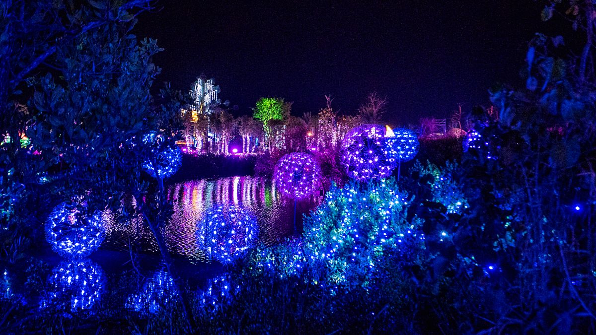 ▲台灣燈會藝術燈區21組作品以在地性、故事性、互動性，帶來視覺驚喜與無限想像。（圖／屏縣府提供）