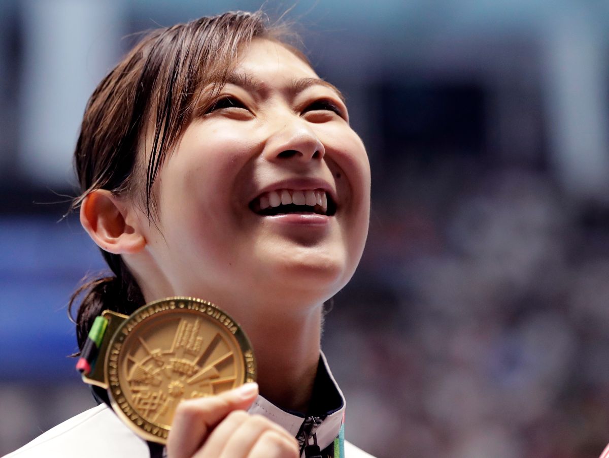 ▲日本抗癌女泳將池江璃花子遭民眾要求對東京奧運表態。資料畫面。（圖／美聯社／達志影像）