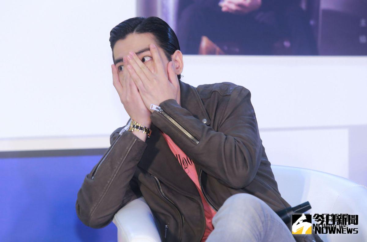 ▲蕭敬騰出席「不一樣」新書vs「魂囚西門」小說影集座談會。（圖／記者葉政勳攝 , 2019.02.16）