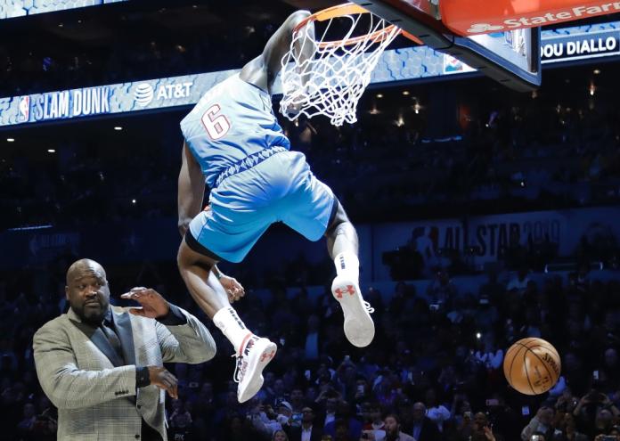 NBA／飛越歐尼爾掛臂扣籃　雷霆菜鳥獲得灌籃大賽冠軍
