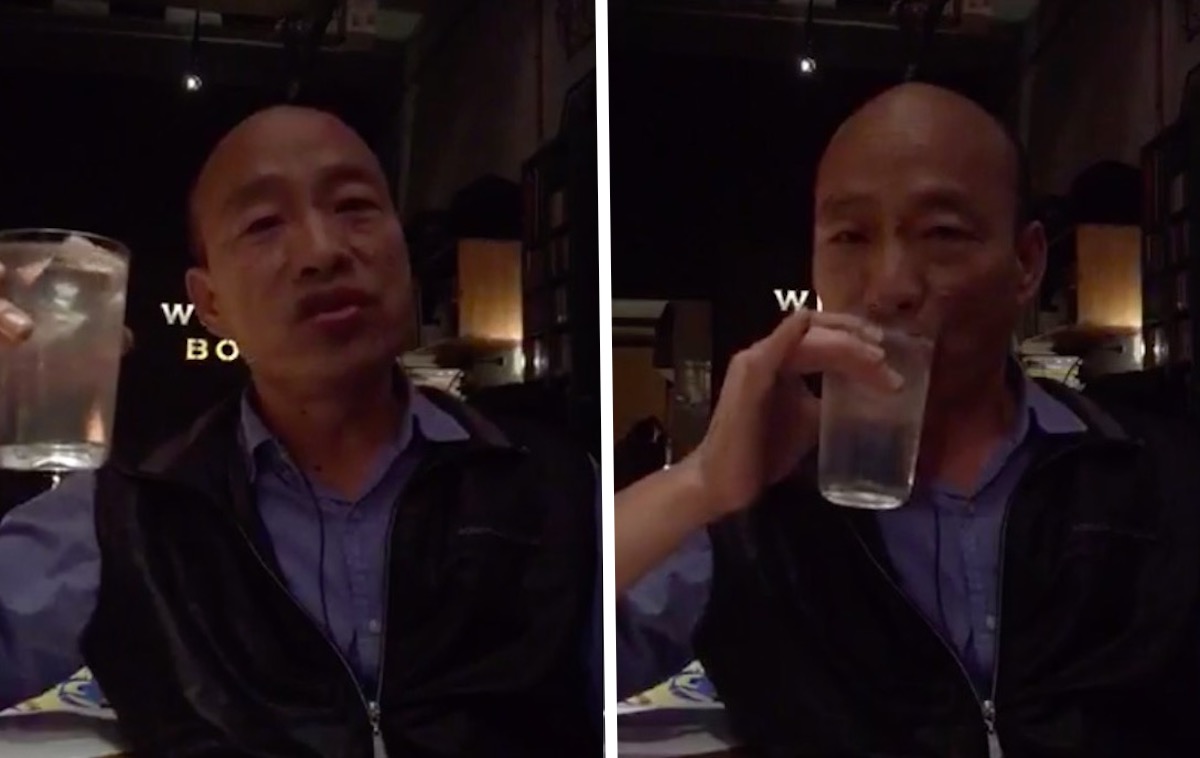 ▲高雄市長韓國瑜 17 日深夜跑到酒吧開直播，不過 19 日他則因身體太操勞而請假，未出席市政會議。（圖／翻攝自韓國瑜臉書）