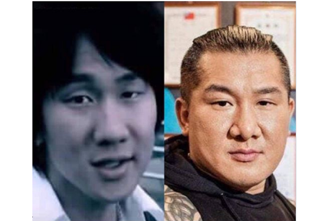 ▲館長與「金曲歌王」林俊傑撞臉。（圖／翻攝自臉書社團爆廢公社）