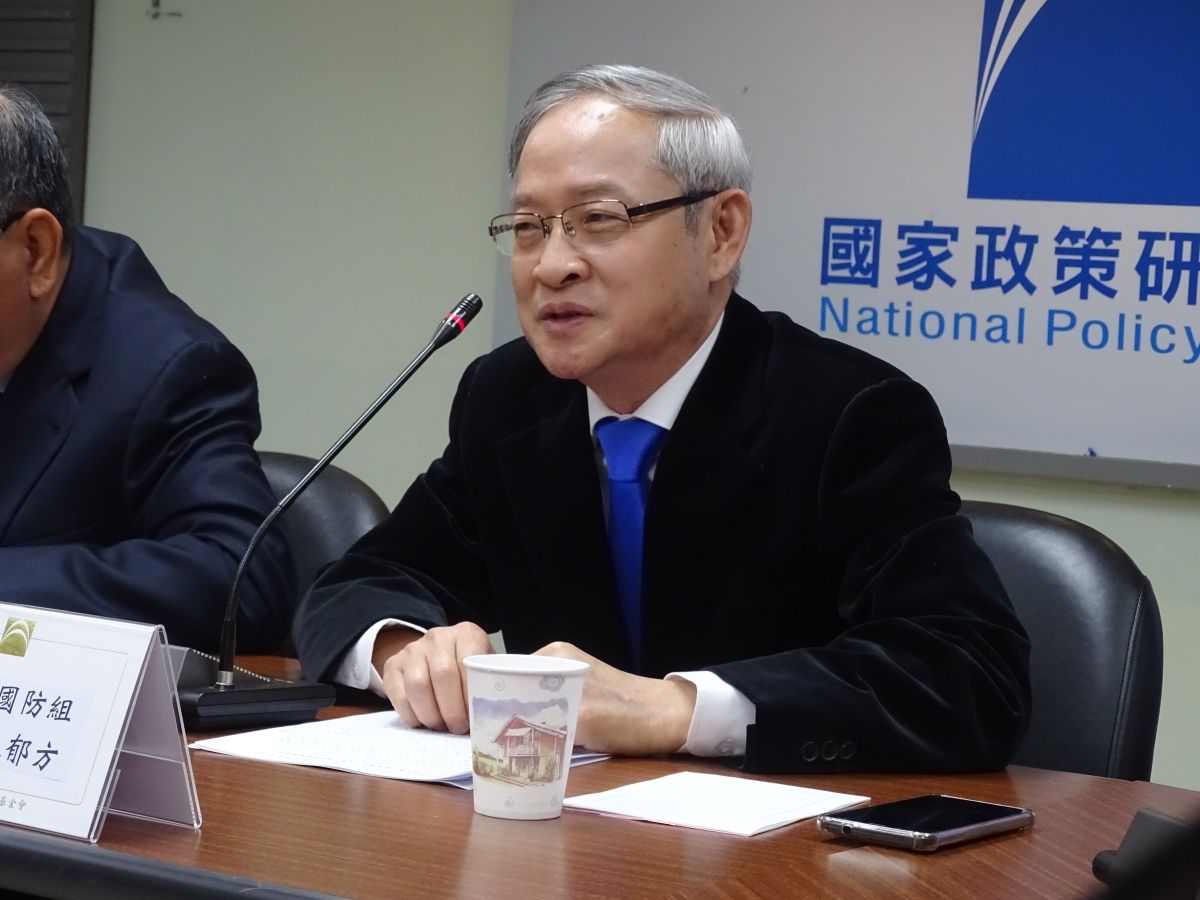 ▲前國民黨立委林郁方認為，解放軍發動對台奇襲作戰前一定會有徵兆，而且逃不過美國全球第一的電子監控法眼。（圖／記者呂炯昌攝, 2019.2.19）