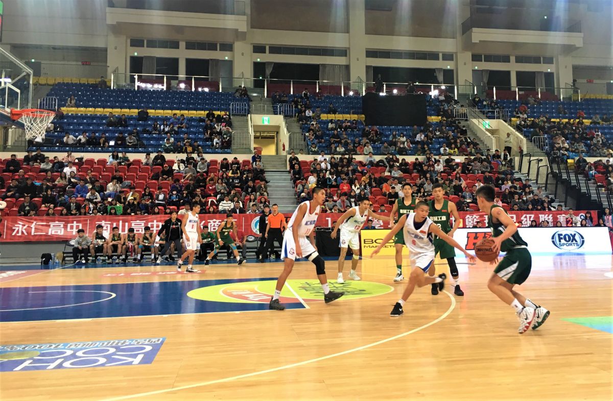 ▲能仁家商險勝高苑工商。（圖／鍾東穎攝,2019.02.19）