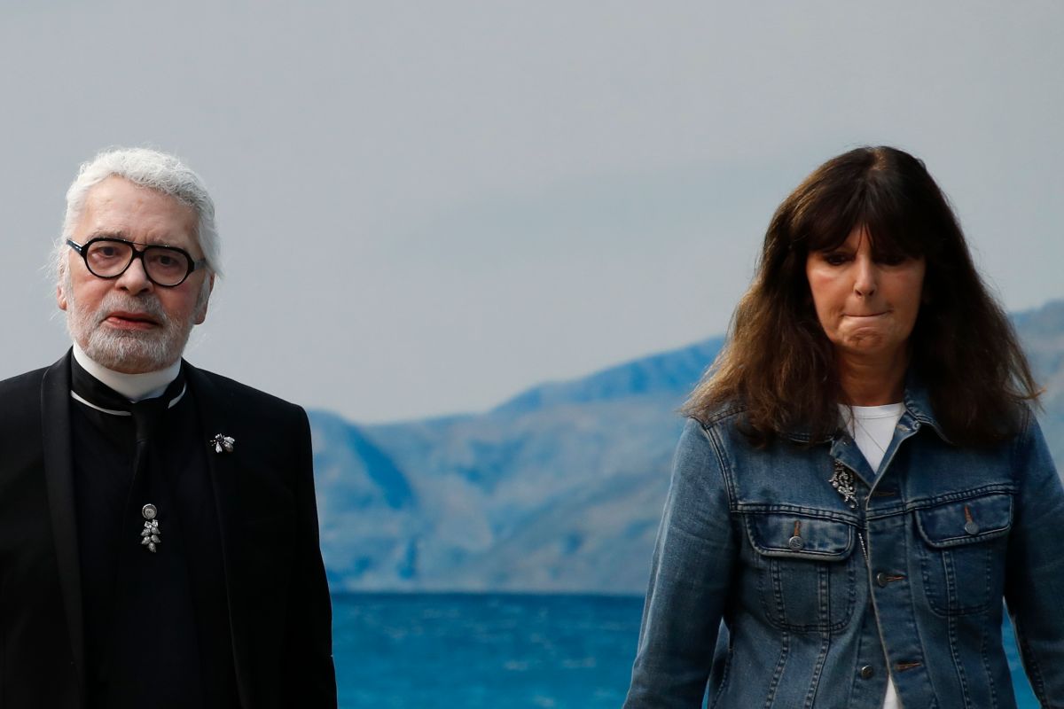 時裝界殿堂人物Karl Lagerfeld病逝，與他共事近30年的Virginie Viard確定成為接班人。（圖／美聯社／達志影像）