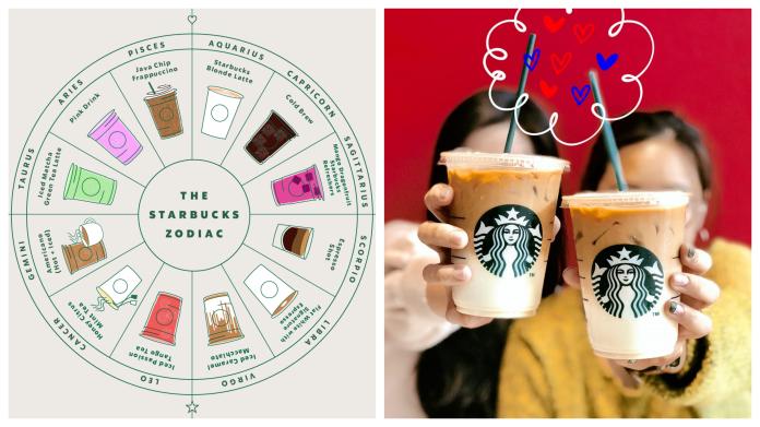 來看看根據星巴克推薦的十二星座代表飲品，自己和朋友分別適合什麼口味。圖@Starbucks官方臉書、StarbucksTaiwan臉書