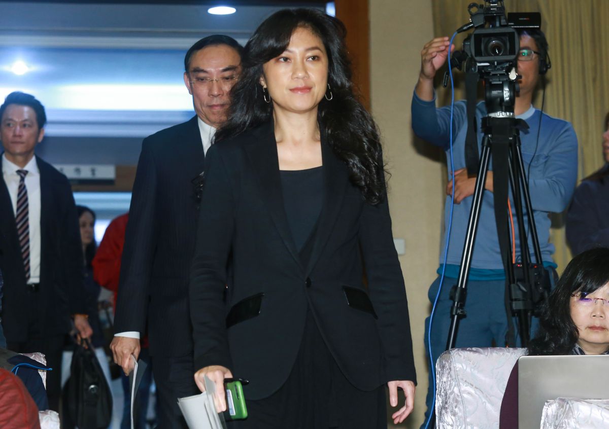 ▲行政院發言人谷辣斯·尤達卡。（圖／記者葉政勳攝 , 2019.02.21）