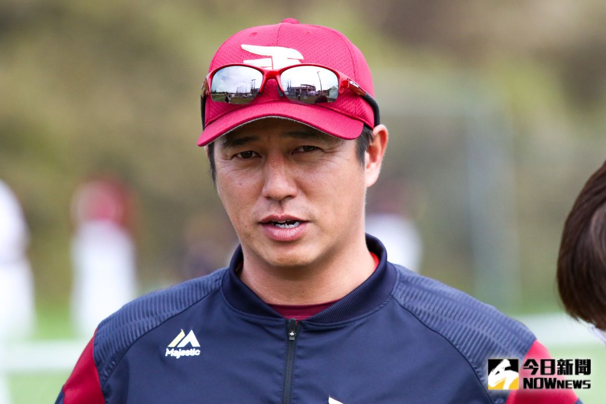 ▲東北樂天金鷲隊監督平石洋介。（圖／雷明正攝影）