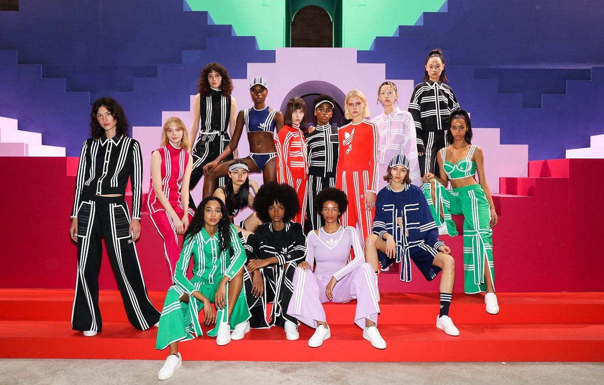 adidas Originals by Ji Won Choi 倫敦時裝週發表活動照。圖@adidas Originals