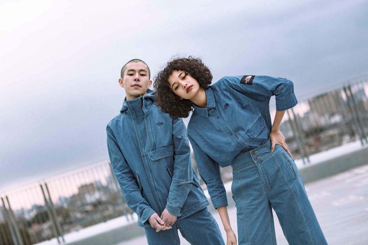 Urban Exploration 系列推出「Tech Denim」機能丹寧服飾。圖@The North Face