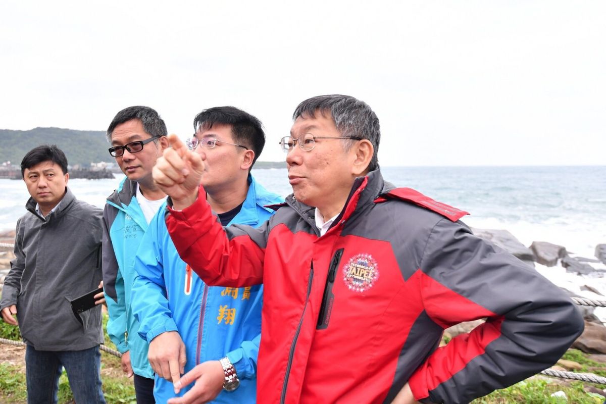 台北市長柯文哲。( 圖 / 台北市政府提供 )