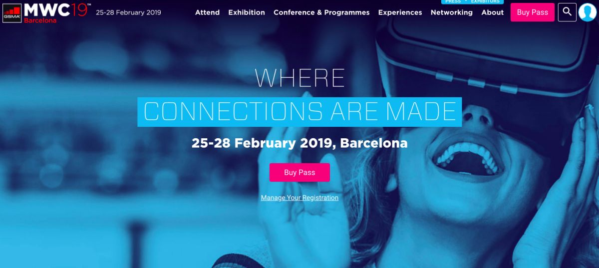 ▲每年在西班牙巴賽隆納舉行的世界行動通訊大會(MWC），是全球最重要通訊產業盛會之一。（圖／翻攝自MWC官網）