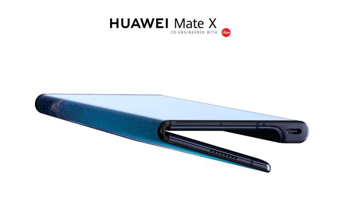 華為Mate X折疊螢幕手機賣八萬但很厲害　有5G和萊卡三鏡。（圖／翻攝華為官網）