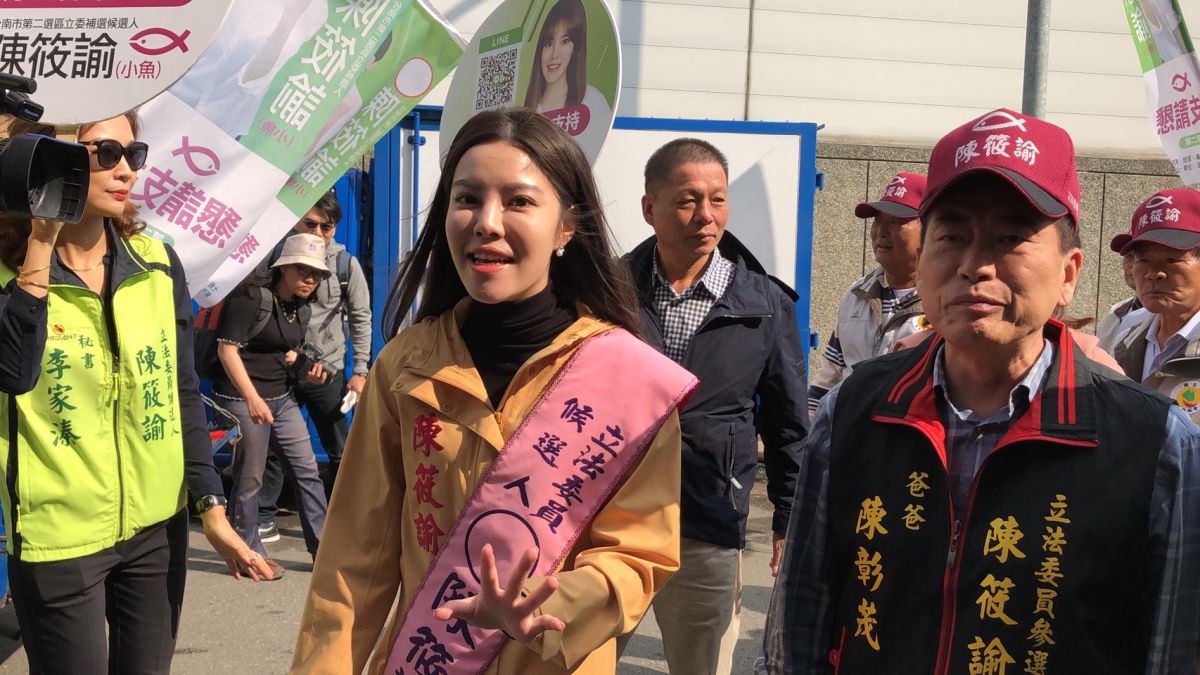 ▲陳筱諭痛斥，新潮流「整碗捧」的作風，已讓選民厭惡。（圖／記者陳聖璋攝，2019.02.25）