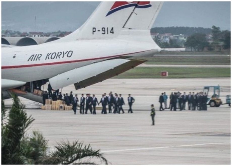 根據越南媒體報導，金正恩的奔跑保鑣已先行抵達河內。（圖／翻攝網路）