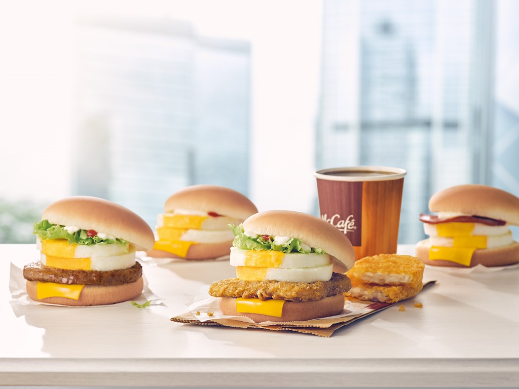 ▲麥當勞27日起推出「陽光雙蛋堡」系列。（圖／麥當勞提供）