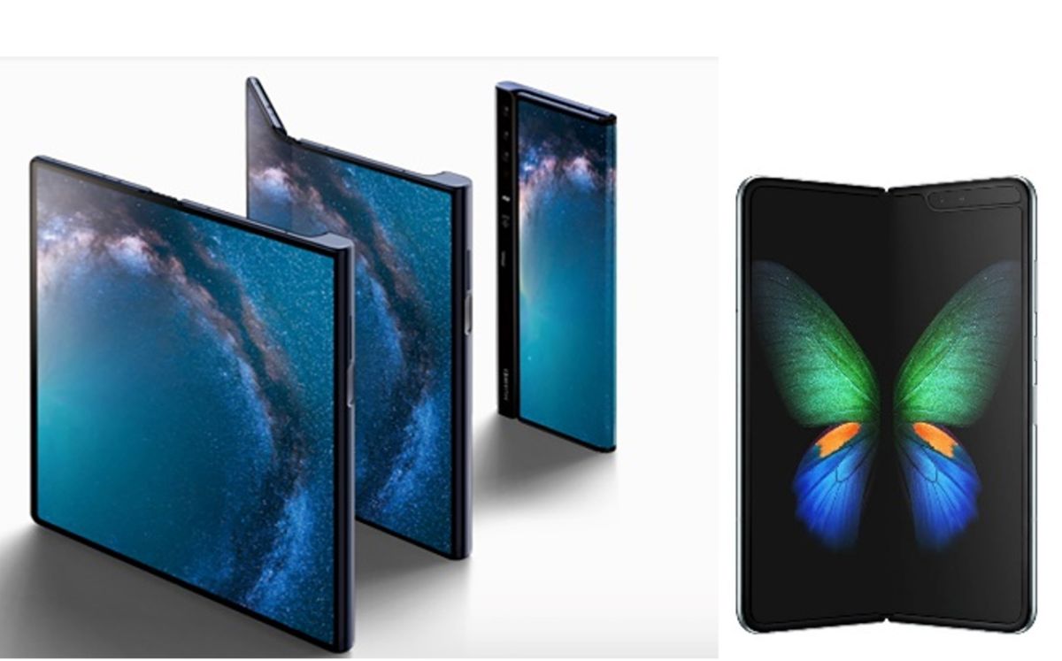 ▲DIGITIMES觀察，折疊螢幕手機市場由三星電子主導，2022年全球出貨量預估倍增，2023年有望再成長達近3000萬支。（圖／翻攝華為與三星官網）