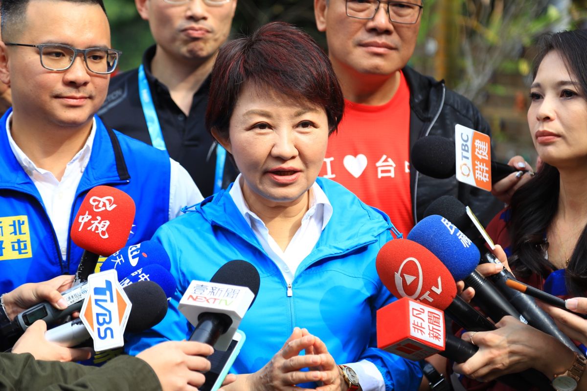 ▲朱立倫拋重啟核四，市長盧秀燕表示，國家領導人要正視能源問題 (圖／柳榮俊攝2019.2.27)