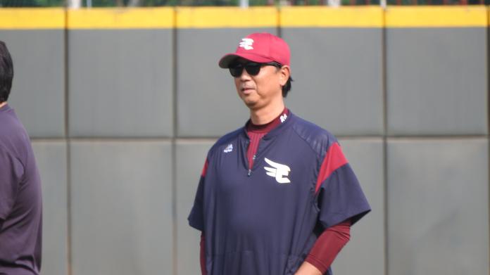 伊藤智仁。（圖／吳政紘攝）