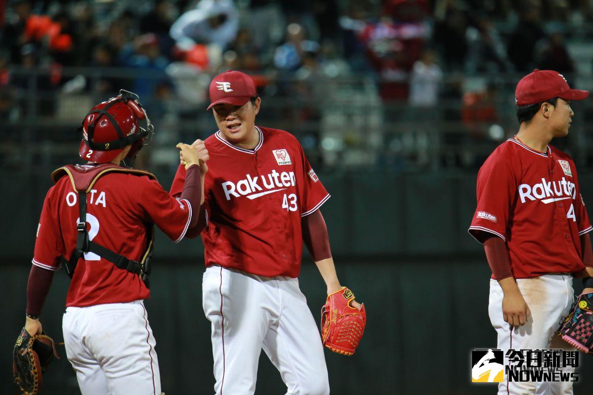 ▲2019強者對決爭霸賽 Lamigo桃猿vs.東北樂天金鷲。東北樂天金鷲投手宋家豪。（圖／記者葉政勳攝 , 2019.02.28）