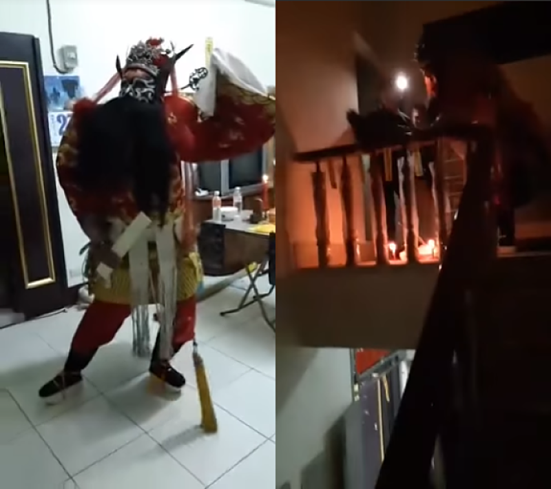 ▲卓男擅闖蔡姓喪家直播「送肉粽」挨告，遭判50天拘役易科5萬罰金。（示意圖，與本案件無關／翻攝自臉書《61靈異探險團》）