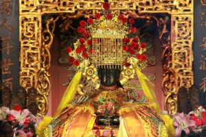 新竹長和宮媽祖。（圖／網友郭世偉上傳至臉書）