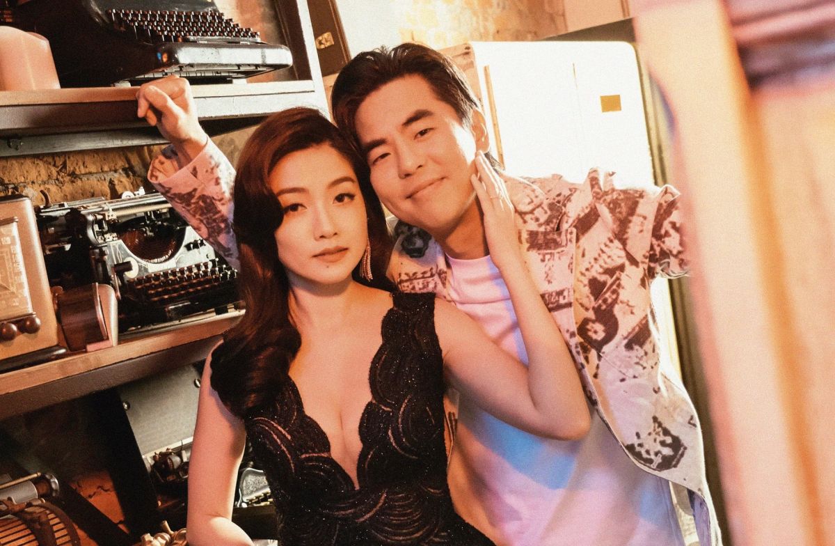 ▲「柯夫人」身材好有料。（圖／林莉婚紗提供）
