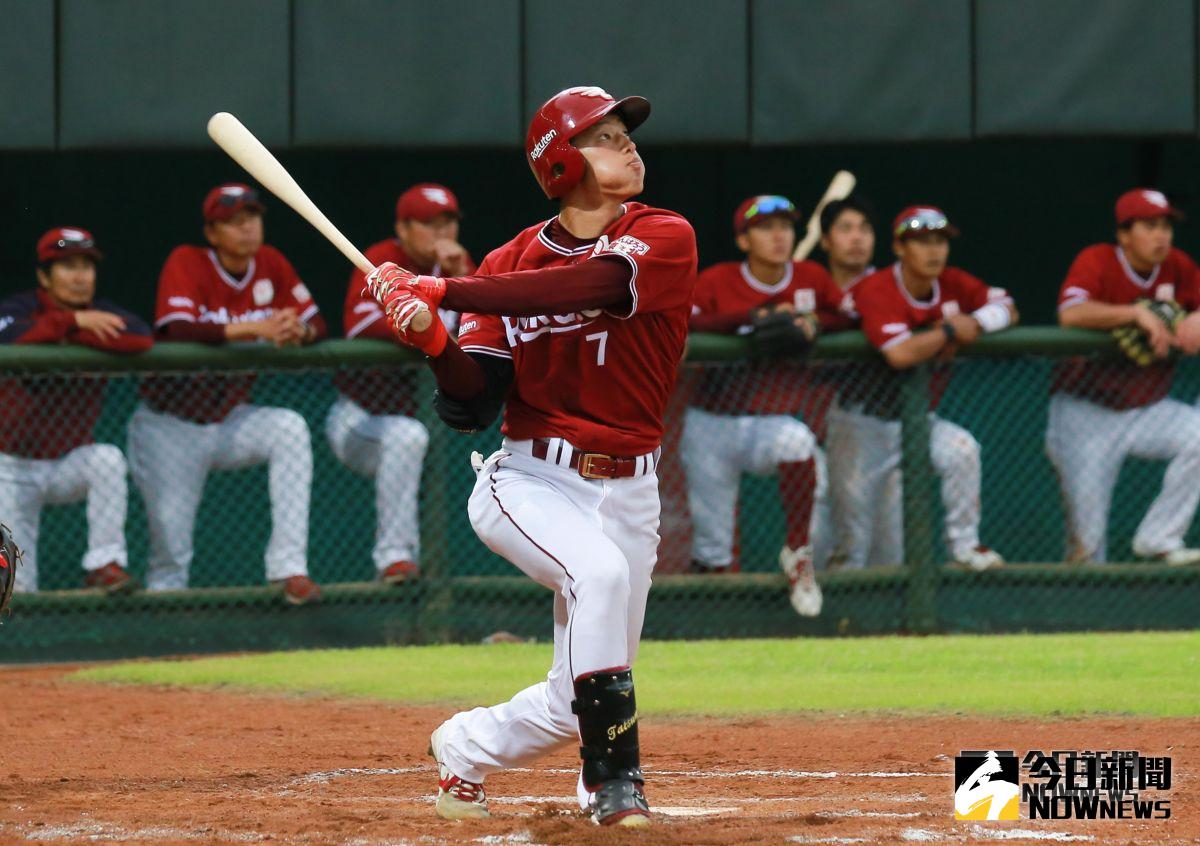 ▲2019強者對決爭霸賽 Lamigo桃猿vs.東北樂天金鷲第二戰，樂天金鷲辰己涼介。（圖／記者葉政勳攝 , 2019.03.01）